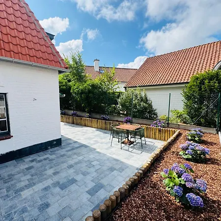 Charming With Terras Near The De Haan