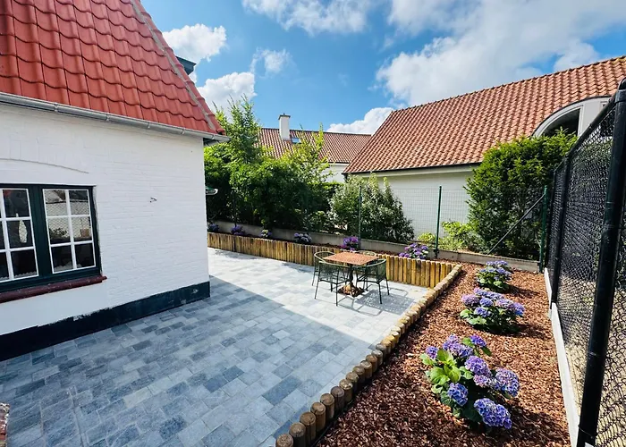 Charming With Terras Near The De Haan